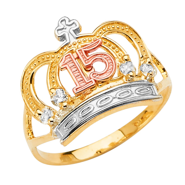 Quinceanera Ring for 15th Birthday