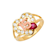 Quinceanera Ring for 15th Birthday