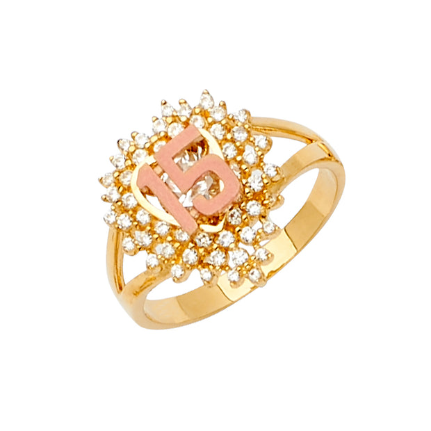 Quinceanera Ring for 15th Birthday