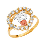 Quinceanera Ring for 15th Birthday