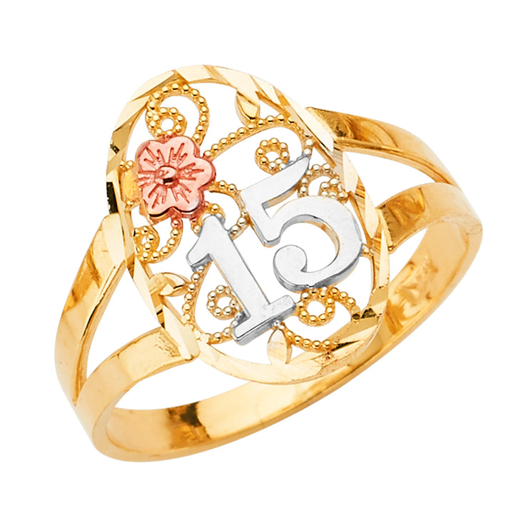 Quinceanera Ring for 15th Birthday