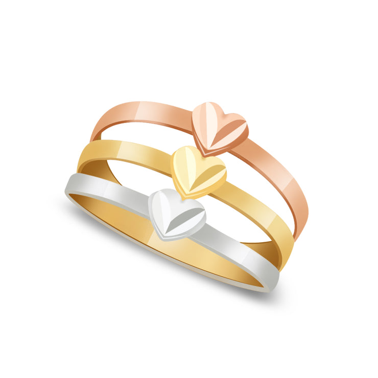 Hearts Ring for Women