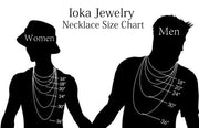 14K Gold Interlocking Double Hearts Pendant Chain Necklace - 17+1'