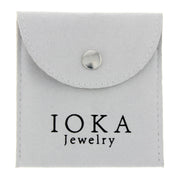 14K  CZ Tiny Charm Pendant